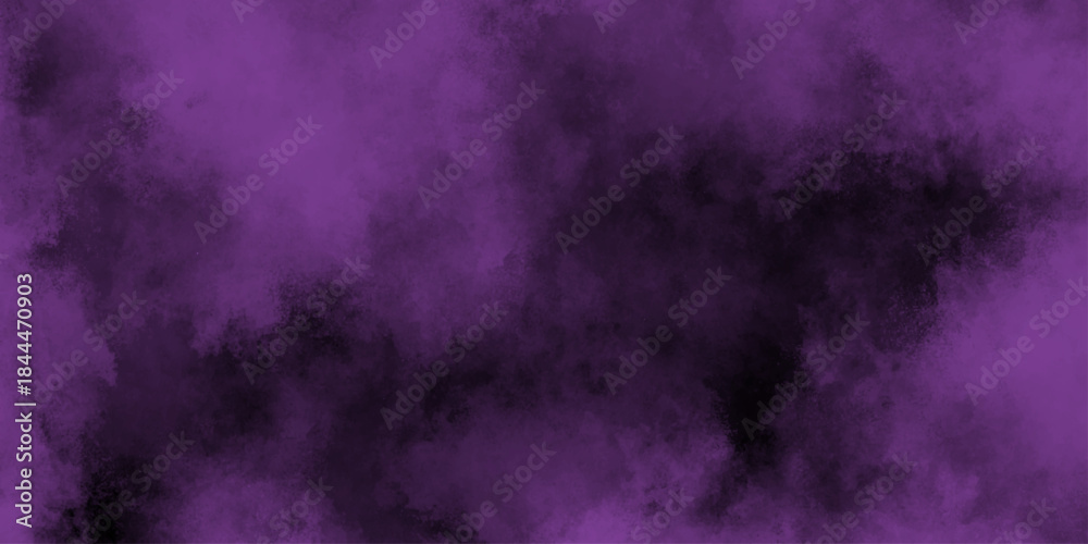 Fototapeta premium purple fire on a black background . Chaotic mixing smoke creates abstract patterns on a black background .abstract black background with purple smoke and copy space . 