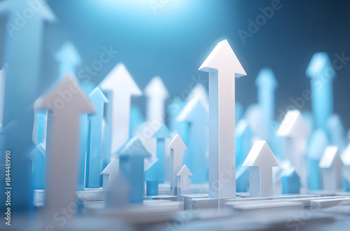 Arrow pointing upwards