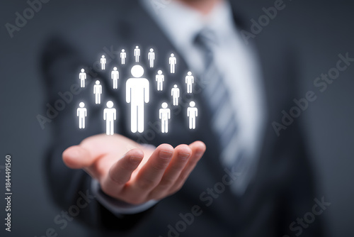 Workplace professionals and team collaboration