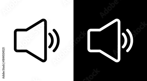 Volume With Icon Set Design