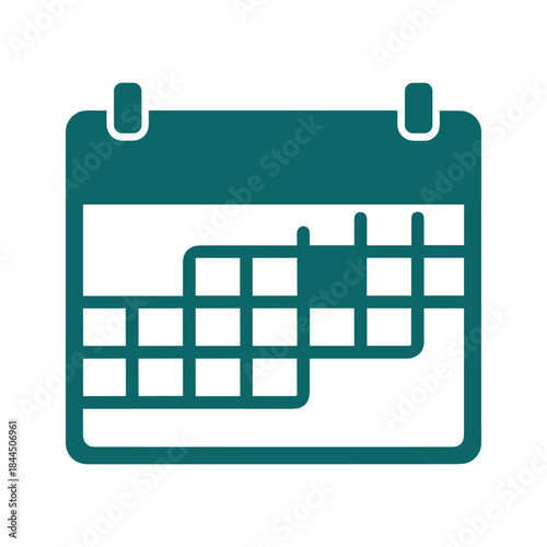 Calendar icon representing scheduling and planning