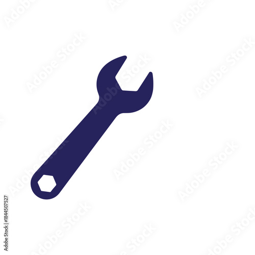 Adjustable spanner tool icon