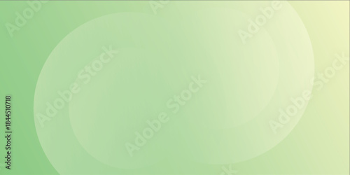 Calm Green Gradient Abstract Background With Soft Circular Shapes For Modern Design eps10