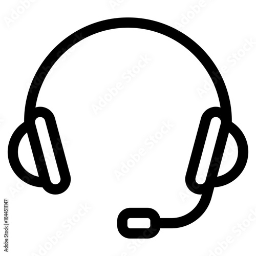 headphone audio device icon