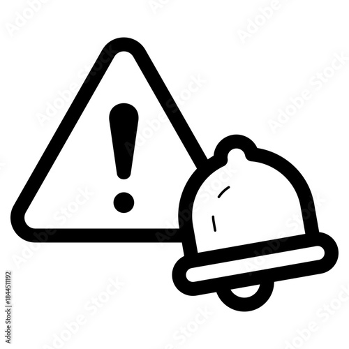 notification warning sign icon