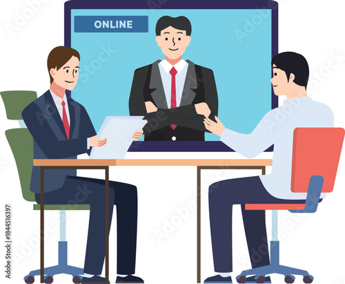 Online Business Meeting / Reunión Online / Reunião Online