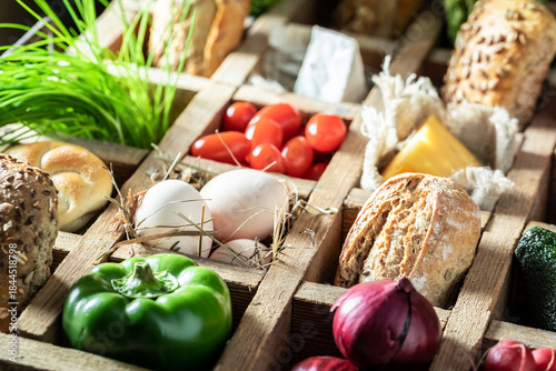 Healthy and delicious sandw...