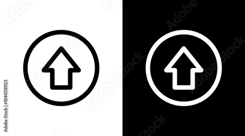 Upload With Icon Set Design