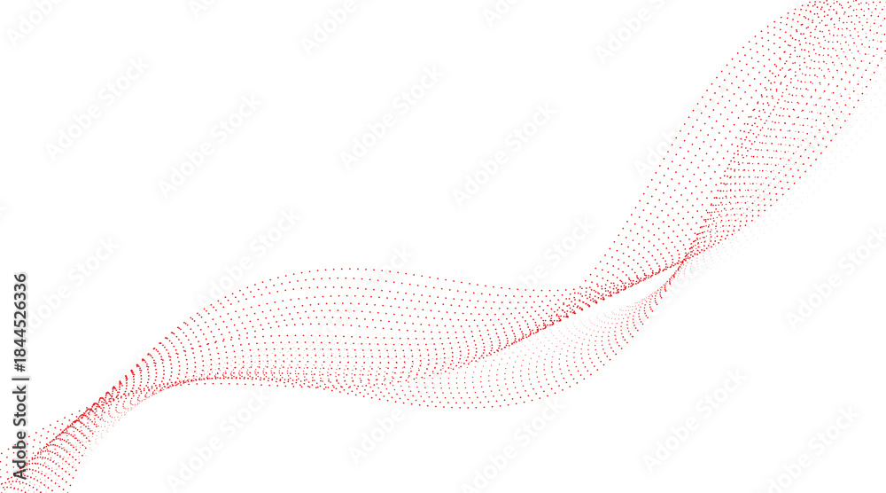 Fototapeta premium Subtle Flowing Wavy Lines on a White Background