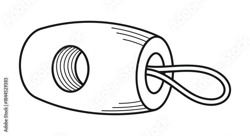 Wing nut with loop handle for easy tightening