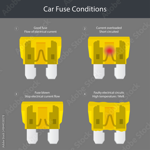 Conditions and Failure States of a Car Fuse