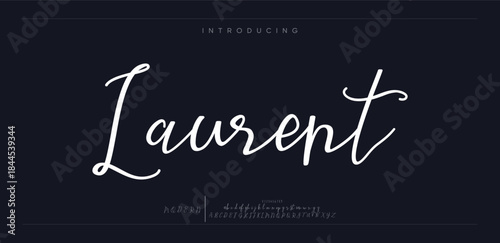 modern stylish capital alphabet letter logo design