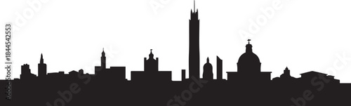 Bukit Merah Skyline Minimalist. design VecSaintDenis Skyline Cityscape Silhouette City Minimalist. design Vector black silhouettetor black silhouette