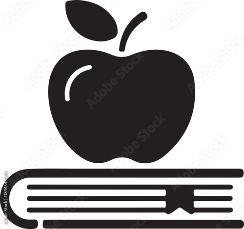 Black apple with a bite mark on a white background fruit