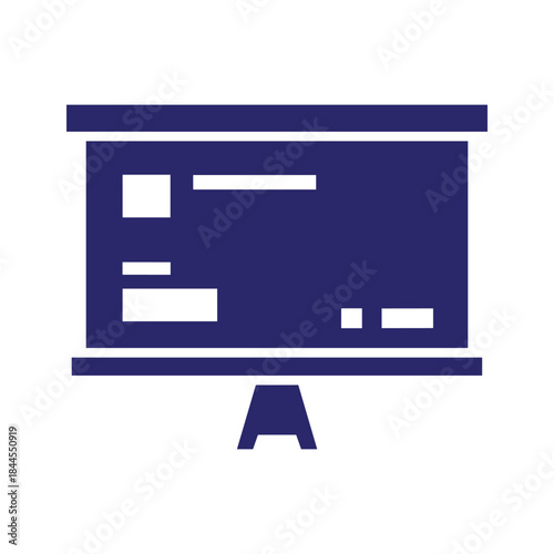 Computer monitor icon representing digital display