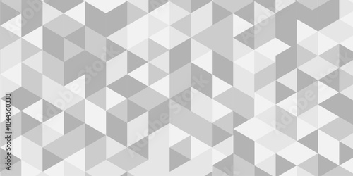 Abstract overlap geometric origami white, gray square cube triangulated random cube low polygon triangle textile abstract corporate creative design.