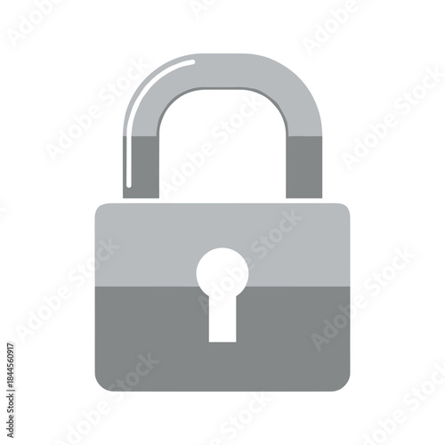 Unlocked padlock icon representing security and access