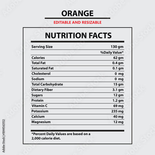 Nutrition FactsNutrition label maker,Supplement Facts