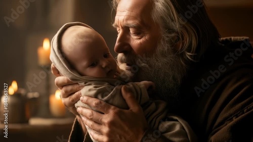 The pious elder from Jerusalem, Zosima, who was prophesied that he would not die until he saw Christ the Savior, met the infant Jesus in the temple on the feast of the Assembly of the Lord.