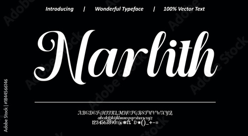 Elegant script font 31 with smooth flowing strokes and refined curves, ideal for luxury branding, logos, invitations, and sophisticated typography projects.