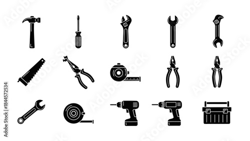 Collection of Essential Tools for DIY and Professional Use