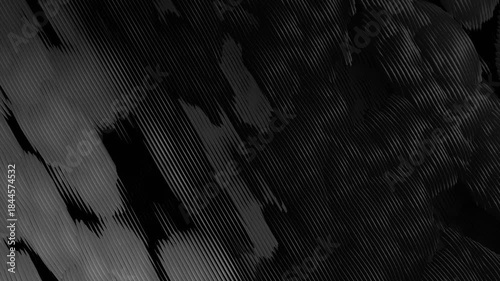 Puffed: BW river wave geometry shape object landscape abstract formation generative animation art generative technology Design Motion