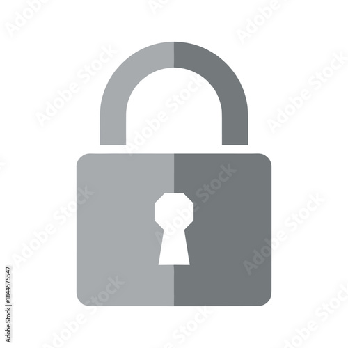 Unlocked padlock symbolizing security and access