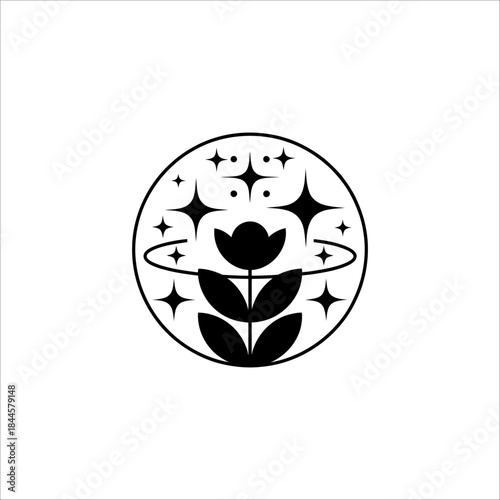 A conceptual representation of a vector file type shown as text on a clean, white background.