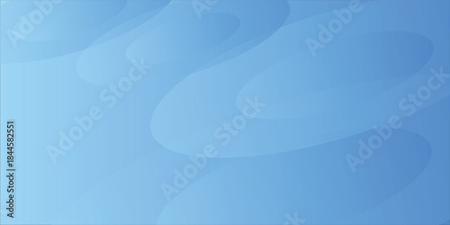 Blue Abstract Background With Soft Gradients And Curved Shapes For Design Projects