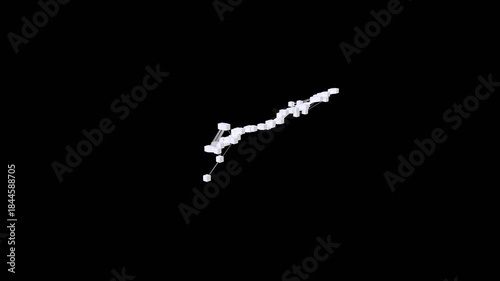 Puffed: Infinite geometry sound shape object landscape abstract formation generative animation art generative technology Design Motion