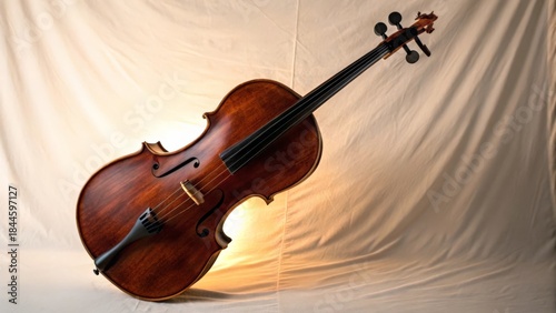 Dark Stained Oak Cello Rich Wood Detail