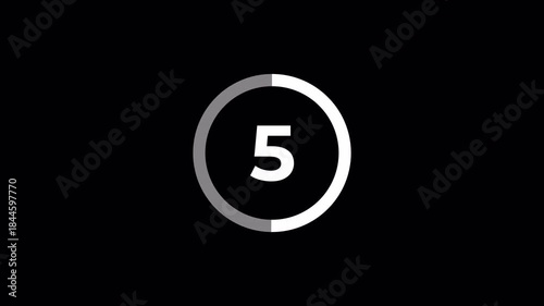 simple  countdown timer 10 to 0 4k