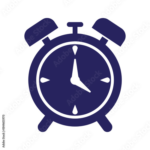 Alarm clock icon representing time management