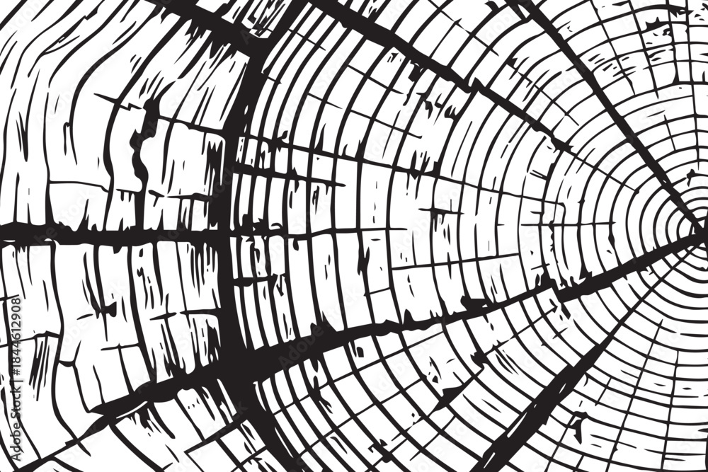 Obraz premium Wooden texture or background vector illustration