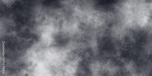 Dark smoke and light blue water mist texture for a stormy night sky backdrop