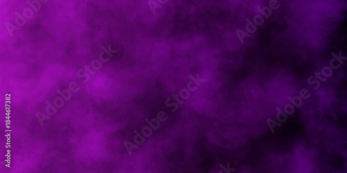 Abstract purple cloud texture design with light grunge pattern on dark violet wallpaper