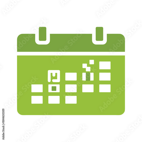 Calendar icon with date selection