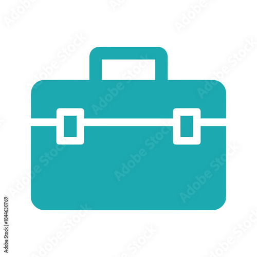 Simple briefcase icon