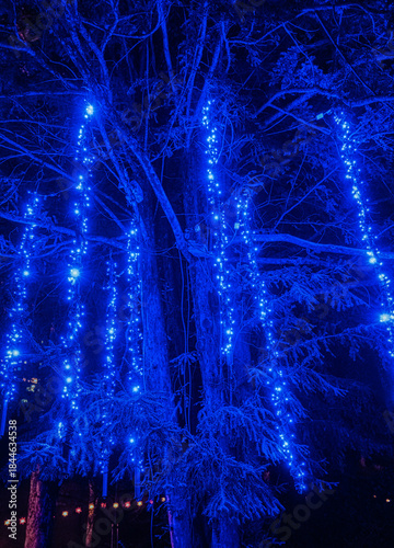 abstract christmas tree