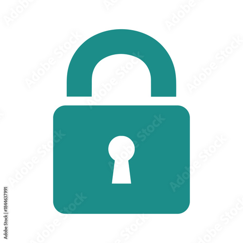 Unlocked padlock symbolizing open access