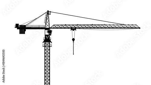 crane on a construction site
