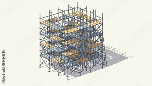 abstract building blocks