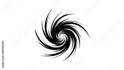 Dynamic Vortex: A mesmerizing visual of a dynamic vortex, spiraling inward with energy, illustrating motion and depth.