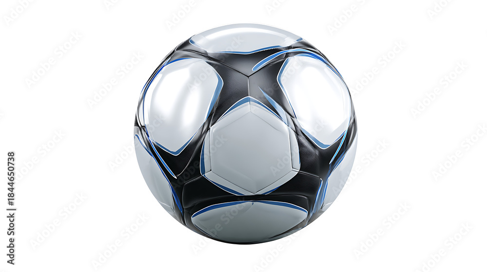Naklejka premium soccer ball 2026 modern design clean minimal isolated on a white background