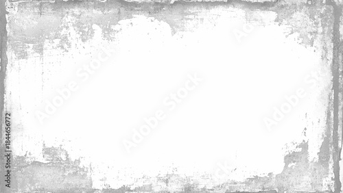 White old concrete wall grunge texture - wide banner format background with copy space for text. Grunge gray texture of chips, cracks, scratches, Soft white grunge. Vector ilustration