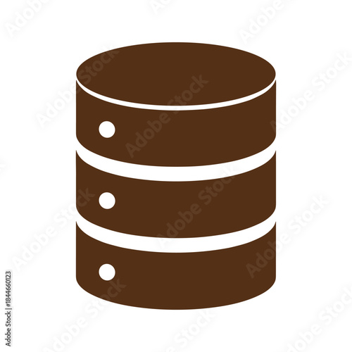 Database server icon representing data storage