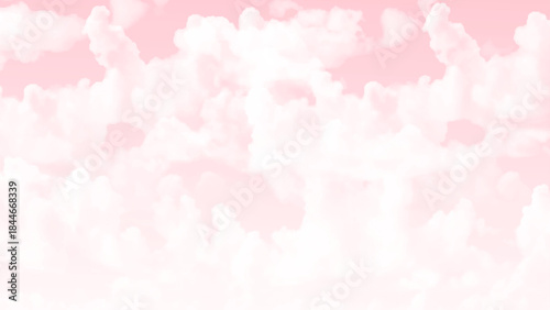 Peaceful and serene sky background 