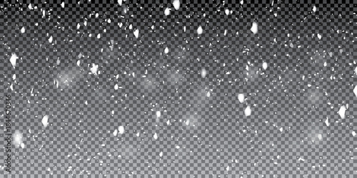 Floating dust particles or snow background, creating a soft, atmospheric effect perfect for winter themes, night scenes, and subtle, dreamy visuals