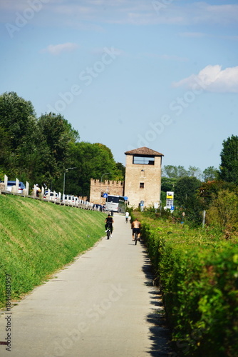 Fortress of San Giorgio or Sparafucile in Mantua, Italy