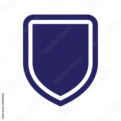 Blue shield icon representing protection and security